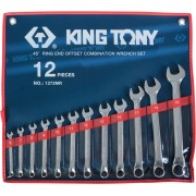 Набор комбинированных ключей, 6-22 мм, 12 предметов KING TONY 1272MR (Код: 1272MR)