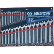 Набор комбинированных ключей, 6-32 мм, 26 предметов KING TONY 1226MR (Код: 1226MR)